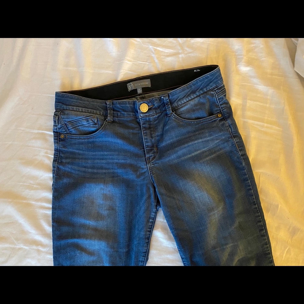 Wit & Wisdom Skinny High Waist Jeans